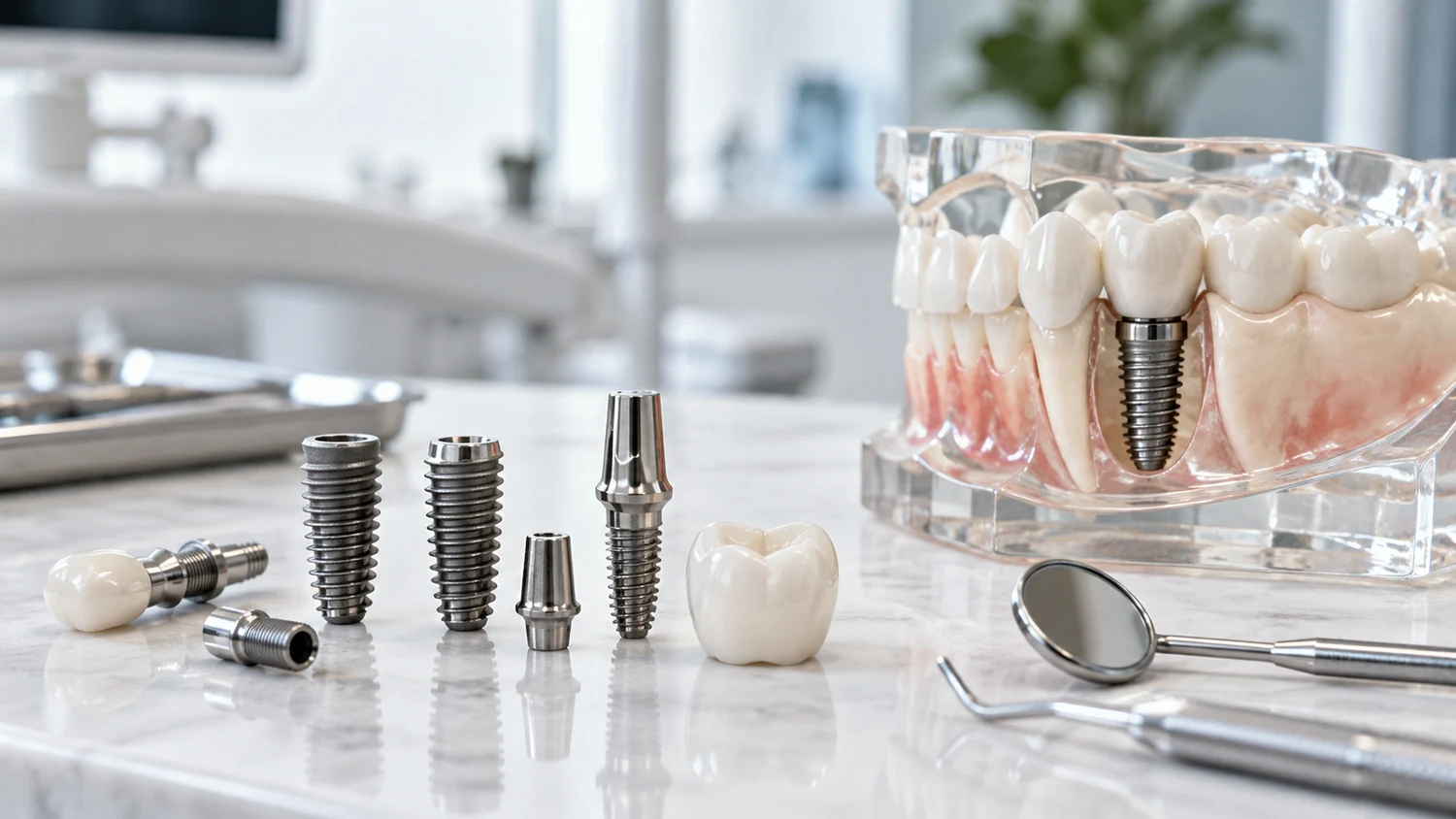 Implanty dentystyczne w nowoczesnym gabinecie